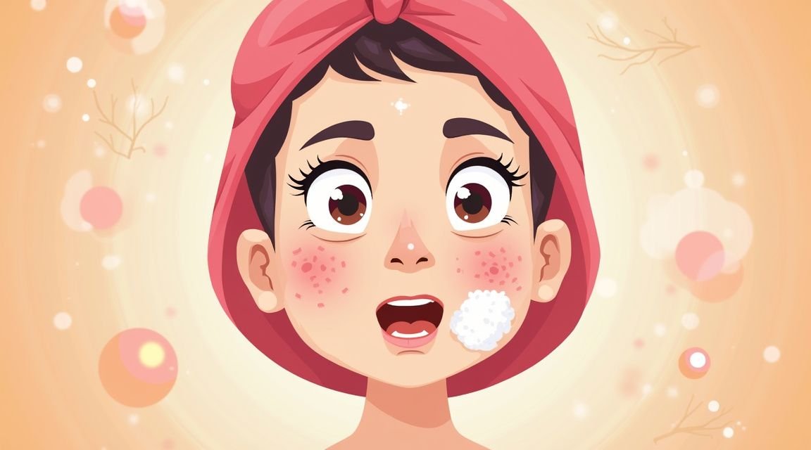 tratamentos para acne inflamada - Ilustração informativa sobre tratamentos para acne inflamada
